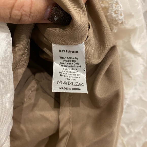 New! Joyfolie Kassia dress in bone white size 4 or 5 - Picture 7 of 11